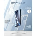 thumbnail image 4 of SURITCH for Samsung Galaxy S22 Ultra Clear Case 6.8" (Only), [Built-in Screen Protector] Full Body Protective Hard Shell+Soft TPU Phone Case for Samsung S22 Ultra -(Full Clear), 4 of 7