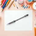 thumbnail image 4 of BRIGHTFUFU 3Pcs Versatile Paint Brushes for Trim Walls Cabinets with Sharp Rounded Tip Grey, 4 of 8
