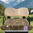 thumbnail image 3 of XYZCANDO Universal Camo Golf Cart Seat Cover - Terry Cloth With 4 Front Pockets - Washable Non-Slip Protector For 2-Seat Golf Carts, 3 of 8