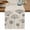 Beige, variant on Black Dandelion Table Runner, Spring Modern Minimalist Country Flower Washable Cotton Linen Table Runners 36 Inches Long, Dresser Scarf Runner for Nightstand/End Tables/Round Tables 13''x36''