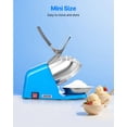 thumbnail image 3 of Máquina trituradora de hielo VEVOR 130kg/h eléctrica de 4 cuchillas azul, 3 of 9