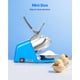 thumbnail image 3 of Máquina trituradora de hielo VEVOR 130kg/h eléctrica de 4 cuchillas azul, 3 of 9