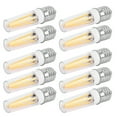 thumbnail image 2 of Led Tube Light, Warm White LED Light Bulbs, 10Pcs E17 Bulb Led Filament Bulb For Ceiling Fan Lamp,Cabinet Lamp Chandelier Ceiling Lamp Table Lamp, 2 of 8