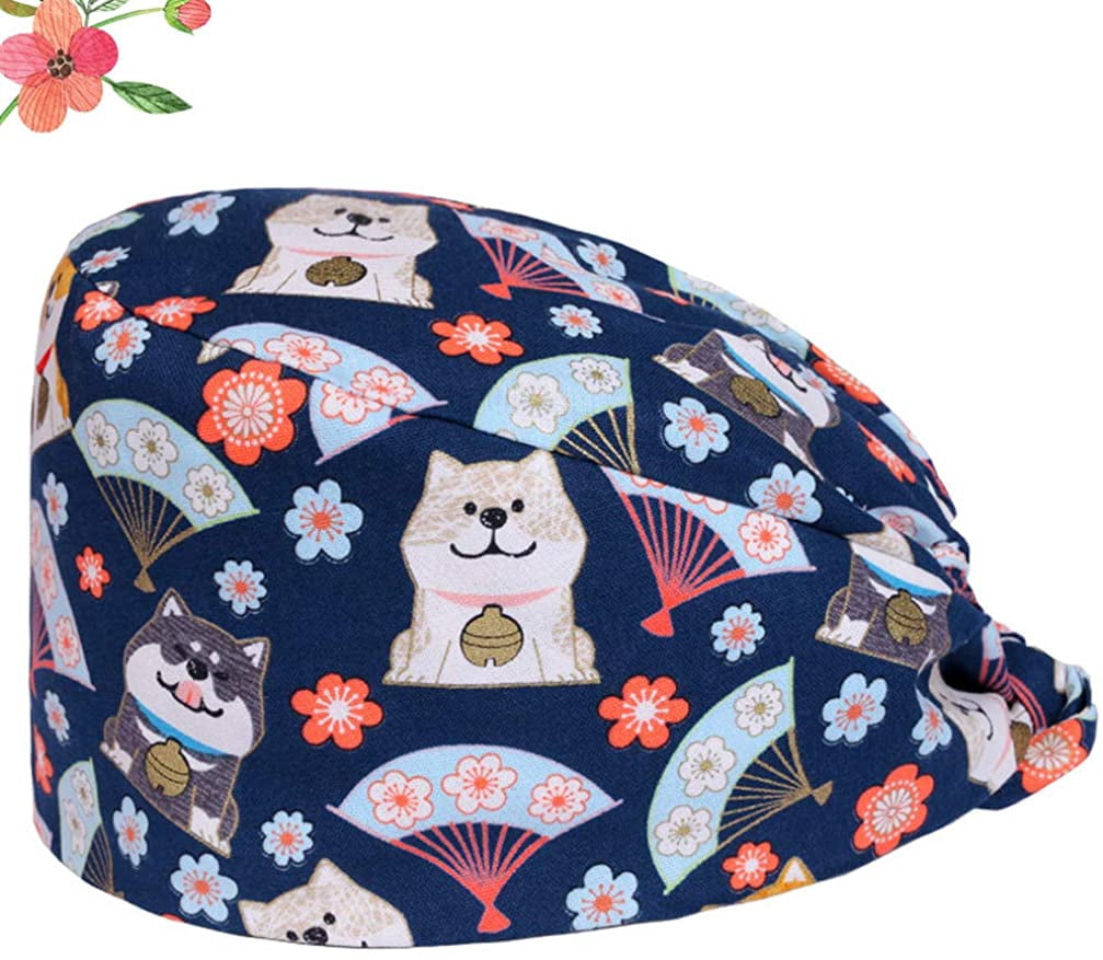 2pcs Surgical Hat Surgical Scrub Cap 