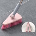 thumbnail image 3 of Peggybuy Cleaning Brush Triangular Head Shower Brush Adjustable for Home Bathroom Kitchen, 3 of 8