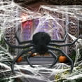 thumbnail image 1 of Araña Inflable Grande de Halloween con Ojos Rojos | Decoración Peluda Inflable de 115 Cm para Exteriores, Patios y Fiestas En Interiores, Decoración Aterradora, 1 of 7