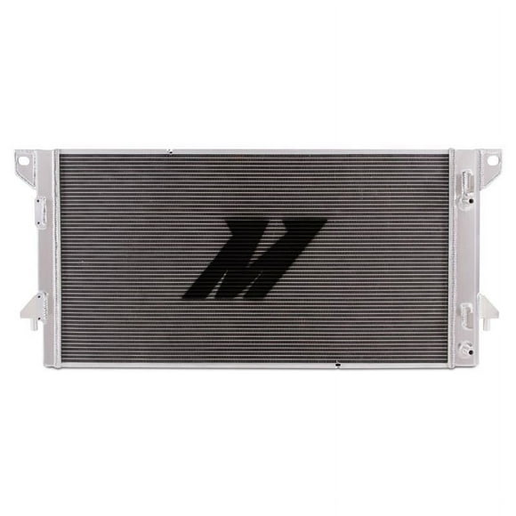Mishimoto Radiator MMRAD-F150-11 Direct Fot For 2011-2014 Ford F-150; Aluminum; With Black Pipes/Black Silicone Couplers