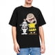 thumbnail image 5 of Camisetas de algodón de Peanuts, Charlie Brown y Snoopy, camisetas de verano Y2K, divertidas camisetas de manga corta, camisetas con cuello redondo y estampado de hip hop, 5 of 5