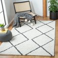 thumbnail image 1 of SAFAVIEH August Melanie Geometric Shag Area Rug, 1 of 7