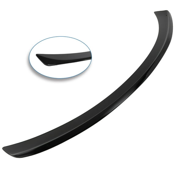 ECCPP Rear Trunk Spoiler Wing ABS fit for 2013-2018 For Toyota Avalon Spoiler Wing Glossy Black Rear Trunk Lip Spoiler