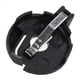 thumbnail image 3 of Enchufe Sostenedor de Bateria Pila de Boton Celula de Moneda CR2016 2025 2032 Negro 20 Pzs, 3 of 4