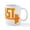 White, variant on CafePress - Beast Gold Mug - 11 oz Ceramic Mug - Novelty Coffee Tea Cup