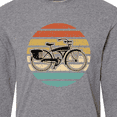 thumbnail image 4 of Inktastic Cycling Vintage Bicycle for Cyclist Long Sleeve T-Shirt, 4 of 5