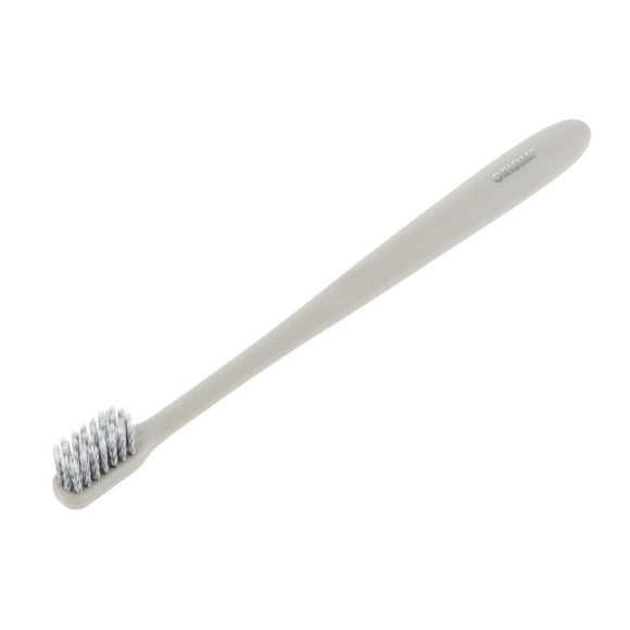 Adults Bamboo Fiber Toothbrush Soft Tooth Brush Khaki