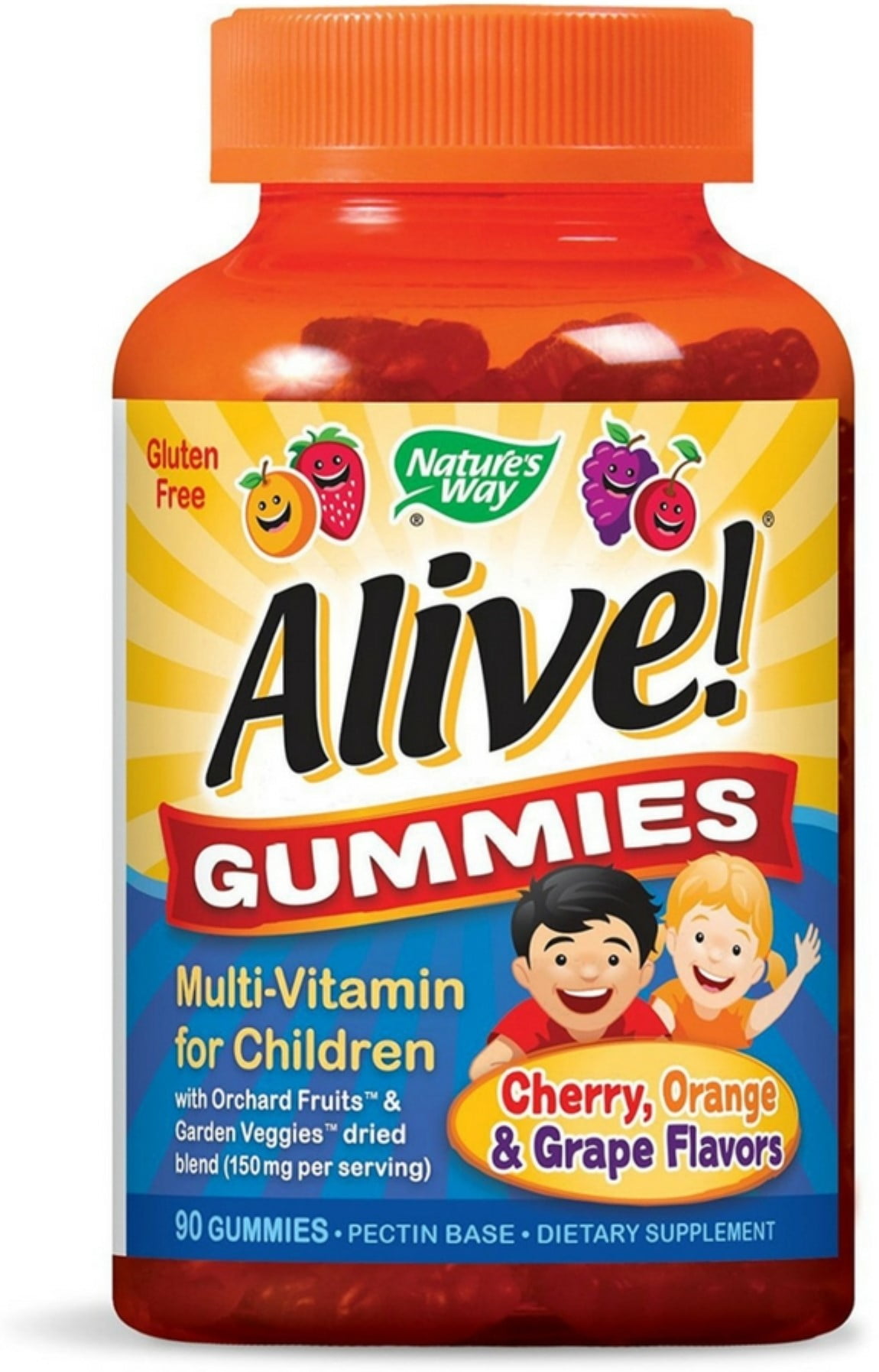 3 Pack Nature's Way Multivitamin Gummies for kids 90 ea