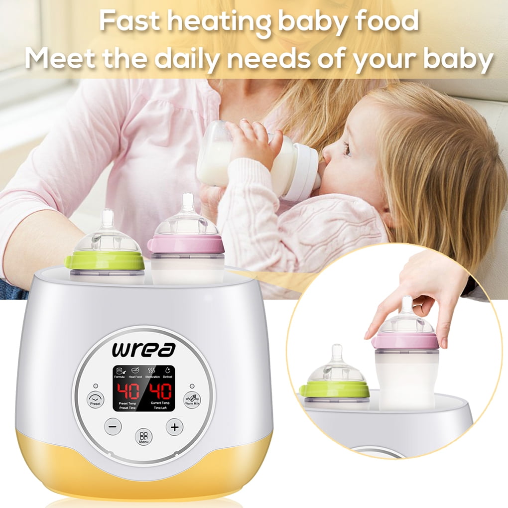 warming up milk for baby