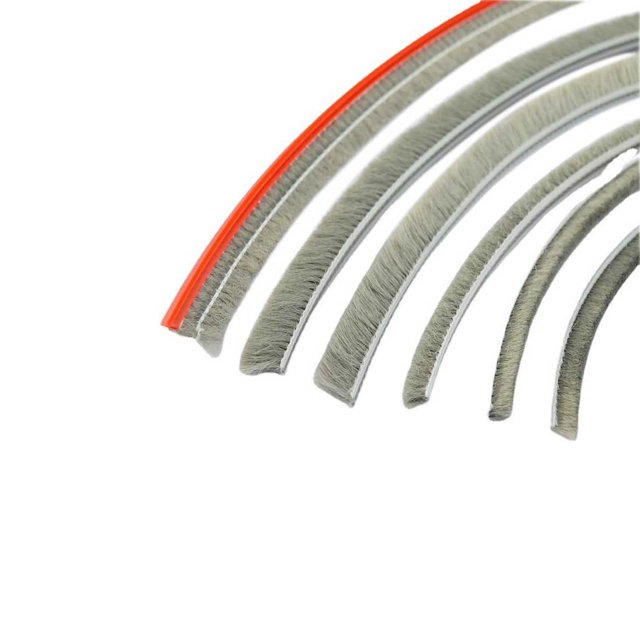 Eigraketly 10m puerta clima pelado hogar relleno sellado impermeable aislamiento acústico tira de pelo burlete herramienta suministros Herramientas y ferretería 5x6mm