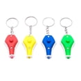 thumbnail image 1 of 4pcs Multifunction Led Mini Flashlight Anti Blue Light Glasses Test Teaching Flashlight Light Keychain Plastic Flashlight Torch Ultraviolet Torch Purp, 1 of 2