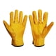 thumbnail image 1 of Guantes de trabajo Guante de jardinería de piel de vacuno resistente para corte de madera/construcción/conducción de camiones/trabajo en jardín/jardín-L, 1 of 5