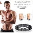 thumbnail image 3 of Ionpro Titanium Detox LymphUnclog Wristband Men Magnetic Bracelets for Energy, 3 of 5