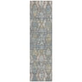 thumbnail image 2 of Addison Rugs Chantille Indoor/Outdoor Transitional Lattice Denim Machine Washable Runner Rug, 2'3" x 7'6", 2 of 7