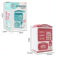 thumbnail image 4 of TopOne Simulation Smart Atm Piggy Bank Toys Password Fingerprint Piggy Bank Children Gifts, 4 of 7