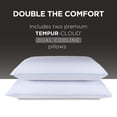 thumbnail image 3 of Tempur-Pedic Cloud® Dual Cooling™ Pillow, King - 2-Pack, Adult, 3 of 19