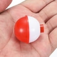 thumbnail image 5 of Uxcell 1.25" Fishing Bobbers 16 Pack Plastic Push Button Round Fishing Float, 5 of 7