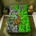 thumbnail image 5 of meiyoeat Cartoon Gamepad Gaming Bed Sheets For Boys,Personalized Letter J Monogram Full Size Sheets,4-Piece,1 Flat Sheet,1 Fitted Sheet and 2 Pillowcases, 5 of 6
