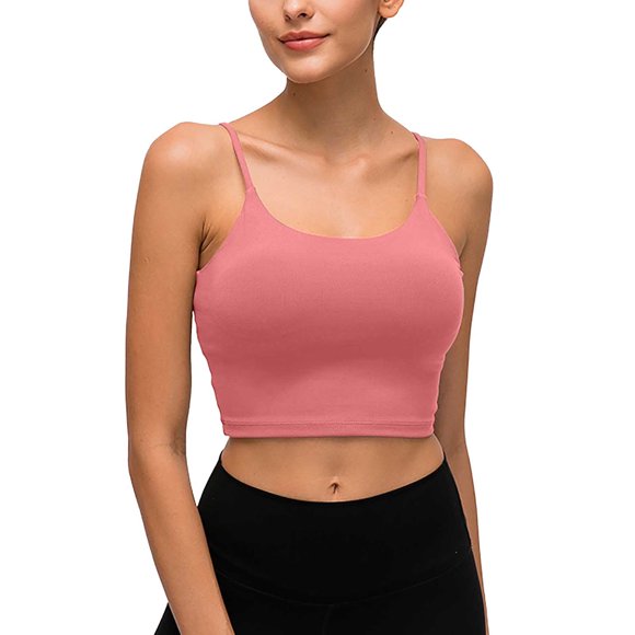 Harpily 2025 Yoga Bra Women Clearance Back Exercise Chest Gathered With Chest Pad Gymnsis Sling Yoga Vest