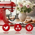thumbnail image 4 of Batidor Flex Edge Cowbright para batidora KitchenAid de 4,5/5 qt, 4 of 7