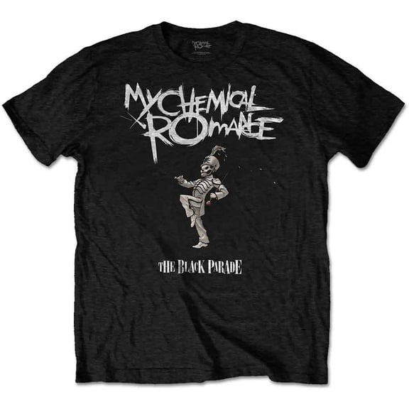 My Chemical Romance Unisex T-Shirt The Black Parade Cover (X-Large)