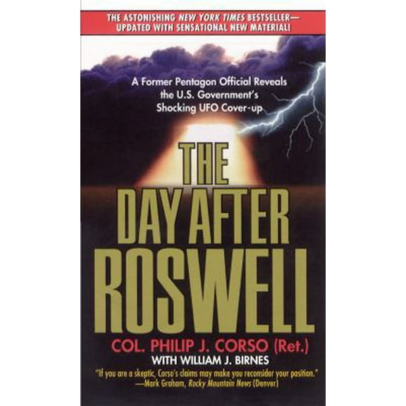 Pre-Owned The Day After Roswell (Paperback) 067101756X 9780671017569