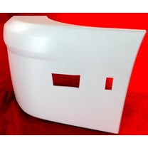 Bumper End Compatible With 2010-2013 Ford Transit Connect Rear, Right Passenger Plastic Primed