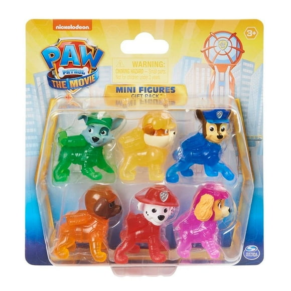 Mini Figuras Spin Master Paw Patrol The Movie 6 Piezas