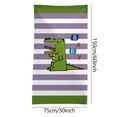Jikolililili Kids Cartoon Beach Towel Oversized, Dinosaurs Bath Towel