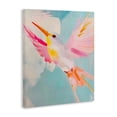 thumbnail image 2 of Stupell Industries Modern Pastel Hummingbird Soaring Canvas Art, 30 x 40, by The Prints Vibe, 2 of 8