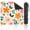 Color 1, variant on Mahjong Mat 31.5" x 31.5" Elegant Beige Floral Watercolor Wildflowers Leaves Non-Slip Noise Reduction American Mahjong Tiles Table Cover for Dominoes Poker Card Board Games Gift