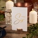 thumbnail image 4 of UrbanMingle Wedding Table Numbers - Gold Table Numbers for Wedding Reception -, 4 of 5