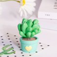 thumbnail image 1 of Succulent Ornament Decoration Mini Eco-friendly Dollhouse Succulent Mini Plant Model, 1 of 4