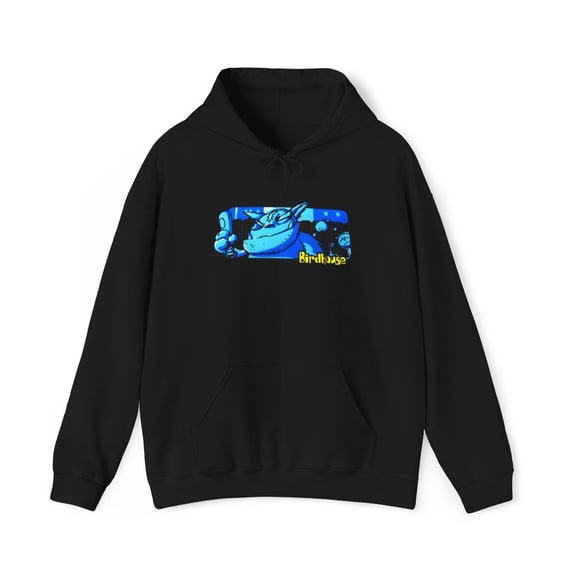 Birdhouse Kat Killer Bucky Lasek Skateboard 2000s Vintage Classic Hoodie Print - M / Black