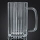 thumbnail image 3 of 2 tazas de cerveza de plástico de 17,5 oz con asas, reutilizables, aptas para lavavajillas, plástico alimentaria / 520 ml, para e Macarena Jarra de cerveza de acrílico, 3 of 8