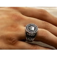 thumbnail image 5 of Witcher Geralt Wolf Signet Ring Axii Magical Talisman Jewelry Aard Igni Yrden 925 Sterling Silver Ring FriendShip Gift Ring || Huzurr, 5 of 5