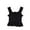 Black, variant on THDHVS Toddler Tank Tops Girls,Tank Tops for Girls,Girl's Ruffle Hem Solid Color Spaghetti Strap Tank Tops Black 4-5 Years