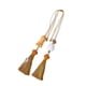 thumbnail image 2 of Accesorios colgantes para espejo de coche perfecl decoración de loto Buda madera Amarillo terroso, 2 of 8