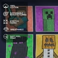 thumbnail image 4 of Boy's Minecraft Character Boxes Graphic Tee Navy Blue Large, 4 of 9