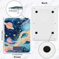 thumbnail image 2 of Starry Sky Planets Food Scale Digital Kitchen Scale Waterproof Tempered Glass Tare Function 11 lb for Baking Cooking Meal Prep, 2 of 7