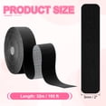thumbnail image 2 of Kinesiology Tape Uncut, Elastic Athletic Tape for Exercise and Joint Support Black, 2 of 7