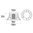thumbnail image 4 of 4 Amber LP Electric Guitar Speed Control Knobs Volume Tone Les Paul Metric, 4 of 13
