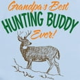 thumbnail image 2 of CafePress - Grandpa's Best Hunting Buddy Ever! Infant Bodysuit - Baby Light Bodysuit, Size Newborn - 24 Months, 2 of 4